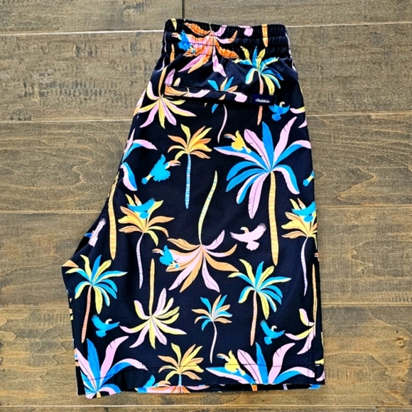 Chubbies The Black Night Light Stretch Swim Trunks Sz Large - Picture 6 of 6